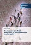 Four essays on effect evaluation of Norwegian labor market policy