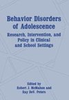 Behavior Disorders of Adolescence