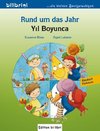 Rund um das Jahr. Kinderbuch Deutsch-Türkisch