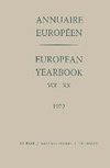 Annuaire Européen / European Year Book