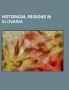 Historical regions in Slovakia