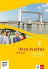 Découvertes Série jaune 2. Cahier d'activités mit CD-ROM, MP3-CD und Video-DVD