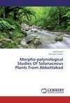Morpho-palynological Studies Of Solanaceous Plants From Abbottabad