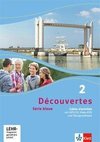 Découvertes Série bleue 2. Cahier d'activités mit CD-ROM, MP3-CD und Video-DVD