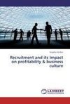 Recruitment and its Impact on profitability & business culture