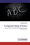 A Linguistic Study of Errors