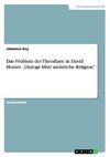 Das Problem der Theodizee in David Humes 