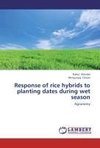 Response of rice hybrids to planting dates during wet season