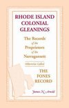 Rhode Island Colonial Gleanings