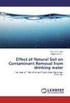 Effect of Natural Soil on Contaminant Removal from drinking water