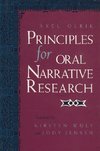 Principles for Oral Narrative Research