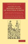 History of the Modern Music of Western Europe