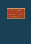 Dictionary of International Commerce