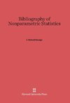 Bibliography of Nonparametric Statistics