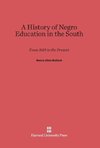 A History of Negro Education in the South