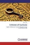 Criticism of Curricula