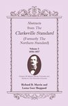 Abstracts from the Clarksville [Texas] Standard (formerly the Northern Standard)