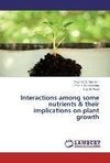 Interactions among some nutrients & their implications on plant growth
