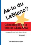 As-Tu Du Leblanc? Volume 2