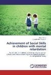 Achievement of Social Skills in children with mental retardation