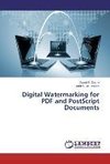 Digital Watermarking for PDF and PostScript Documents