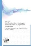 Vérification des calculs par éléments finis en ingénierie mécanique