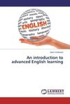 An introduction to advanced English learning