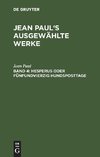 Hesperus oder fünfundvierzig Hundsposttage