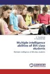 Multiple intelligence abilities of 8th class students