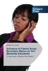 Influence of Family Socio- Economic Status on Girl Students Education