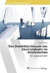 Das Dialektkontinuum des Akan'e/Jakan'e im Ostslavischen