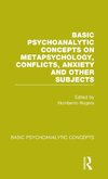 Basic Psychoanalytic Concepts on Metapsychology, Conflicts, Anxiety and Other Subjects