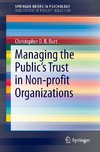 Managing the Public's Trust in Non-profit Organizations