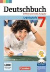 Deutschbuch 7. Schuljahr. Arbeitsheft mit Lösungen und Übungs-CD-ROM