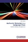 Authentic Materials in a Language Class