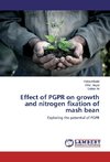 Effect of PGPR on growth and nitrogen fixation of mash bean