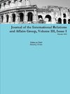 Journal of the International Relations and Affairs Group, Volume III, Issue I