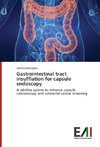Gastrointestinal tract insufflation for capsule endoscopy
