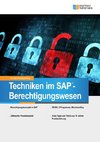 Techniken im  SAP- Berechtigungswesen