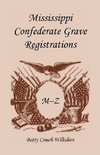 Mississippi Confederate Grave Registrations M - Z
