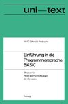 Einführung in die Programmiersprache BASIC