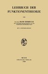 Lehrbuch der Funktionentheorie
