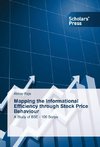 Mapping the Informational Efficiency through Stock Price Behaviour