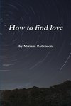 How to find love