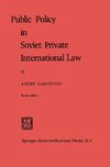 Public Policy in Soviet Private International Law