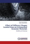 Effect of Different Shapes Loaded Area on Unbounded Granular Materials
