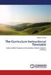 The Curriculum Instructional Timetable