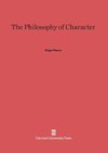 The Philosophy of Character