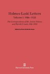 Holmes-Laski Letters, Volume I, (1916-1925)