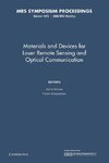 Materials and Devices for Laser Remote Sensing and Optical Communication